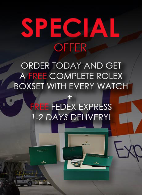 Rolexreplica Free Boxset And Fedex Shipment