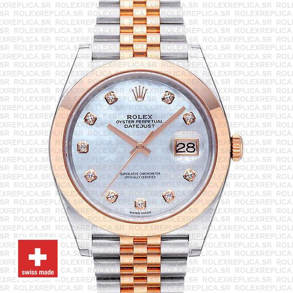 Rolex Datejust 41 Two-Tone Rose Gold Jubilee | Rolex Replica