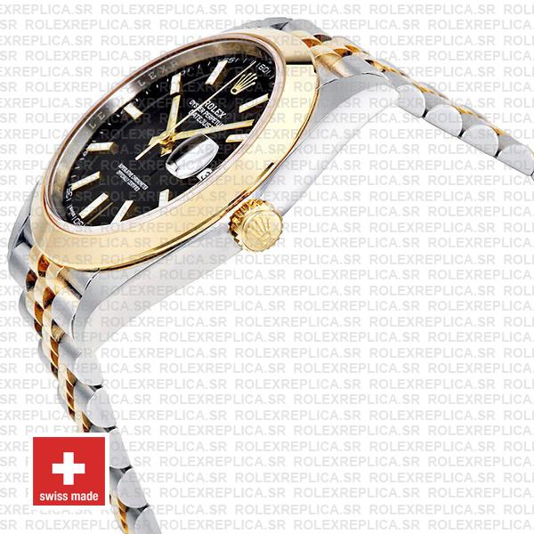 Rolex Datejust 41 Jubilee Bracelet Two-Tone 18k Yellow Gold 41mm Smooth Bezel