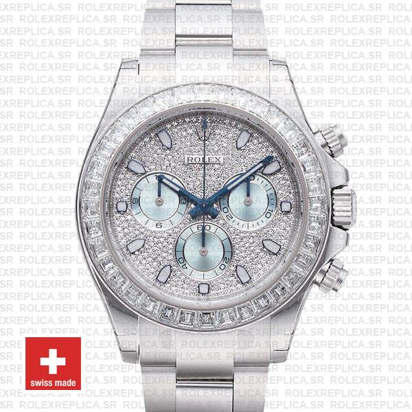 Rolex Daytona Platinum Stainless Steel Watch | Rolex Replica