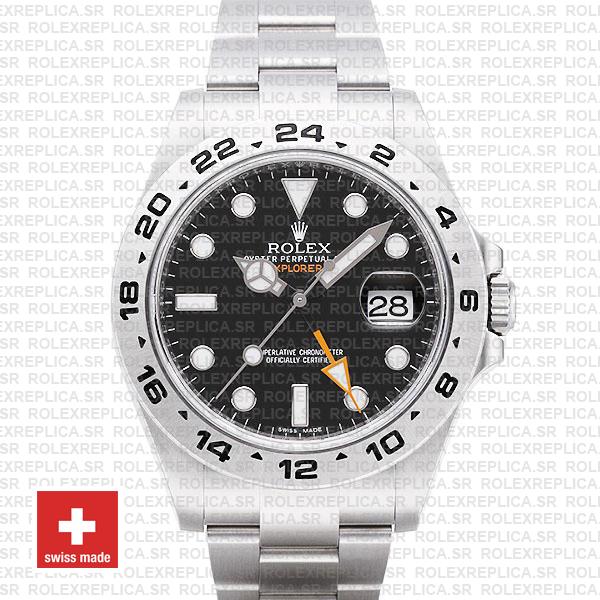 Rolex Explorer Ii Black 42mm Swiss Replica 216570