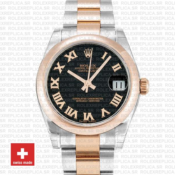 Rolex Datejust 31mm Oyster Bracelet Two-Tone Replica Watch