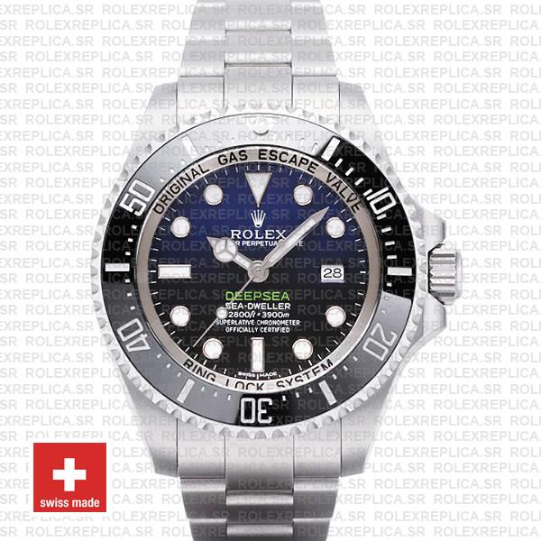 Rolex Deepsea D Blue Ss 44mm 116660 Swiss Replica