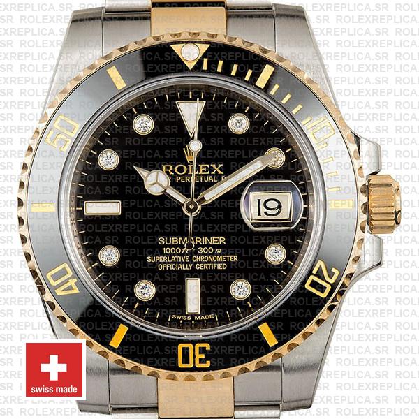 diamond submariner rolex