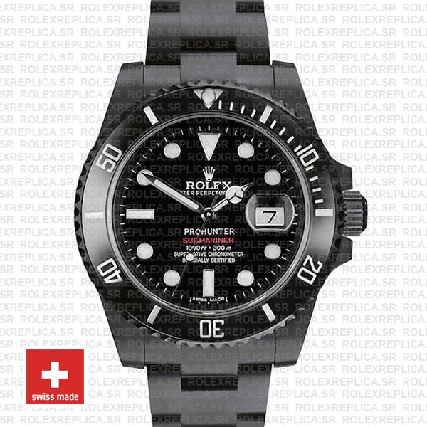 Pro Hunter Rolex Submariner 904L Steel Date Replica Watch