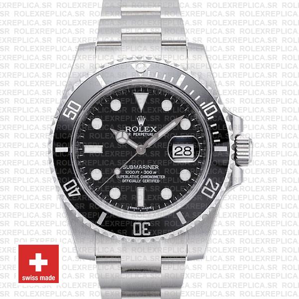 Rolex Submariner Black Dial Ceramic Bezel | Rolex Replica