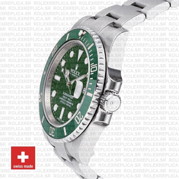 Rolex Submariner Hulk Stainless Steel Ceramic Bezel Watch