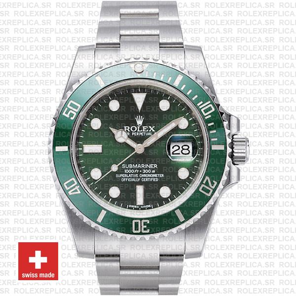 Rolex Submariner Hulk Stainless Steel | Ceramic Bezel Watch