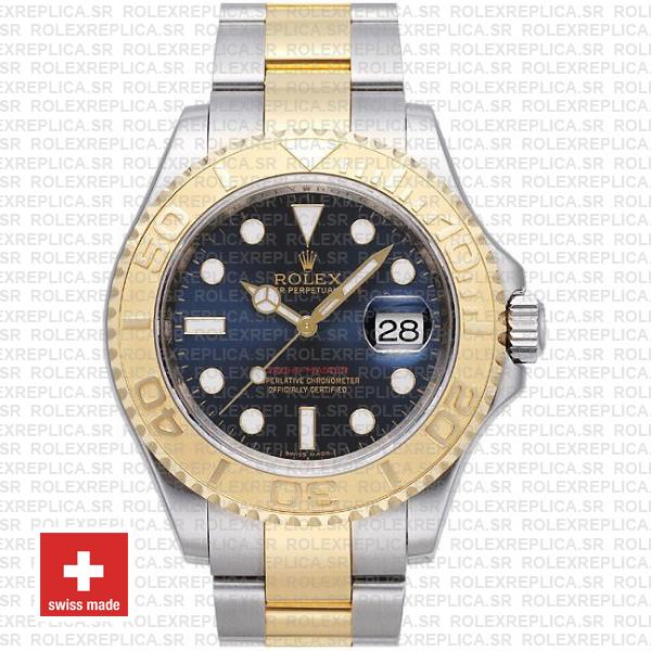 Rolex Yacht-Master Two-Tone Gold Blue Dial | Replica Watch