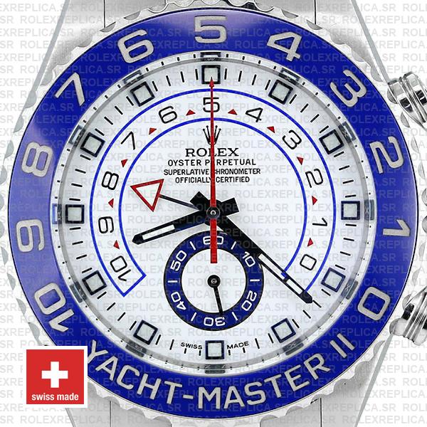 Rolex Yacht-Master II 44mm Stainless Steel Rolex Replica Watch
