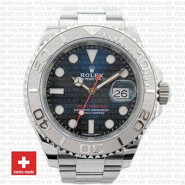 Rolex Yacht-Master Blue Dial Stainless Steel Rolex Replica Watch